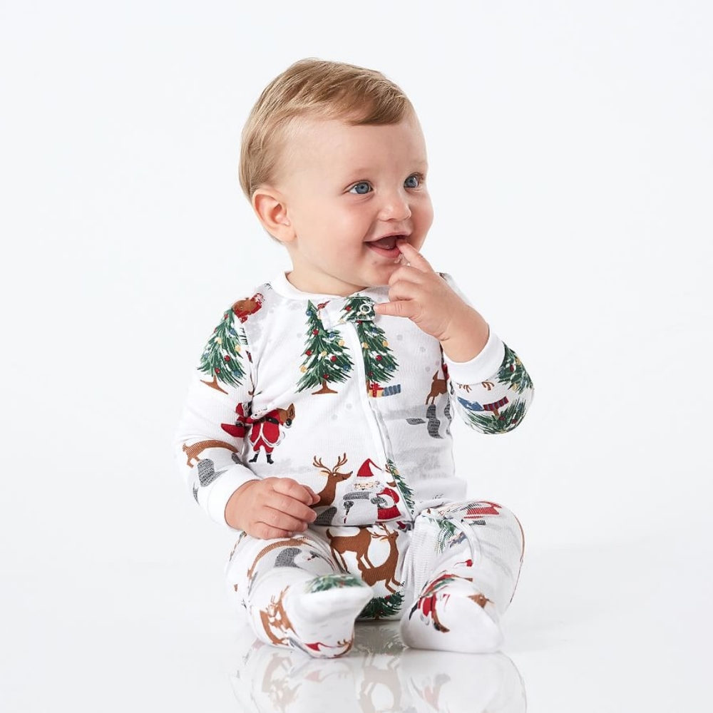 Pottery Barn Kids Santa Onesie